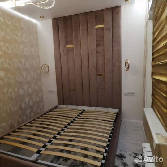 Мягкие стеновые панели кровати изголовья