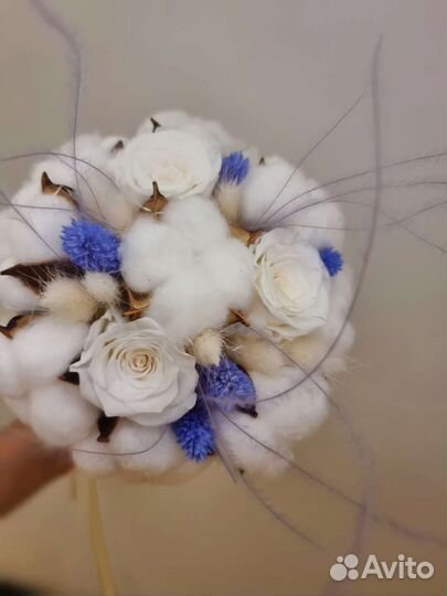 Долгий букет невесты