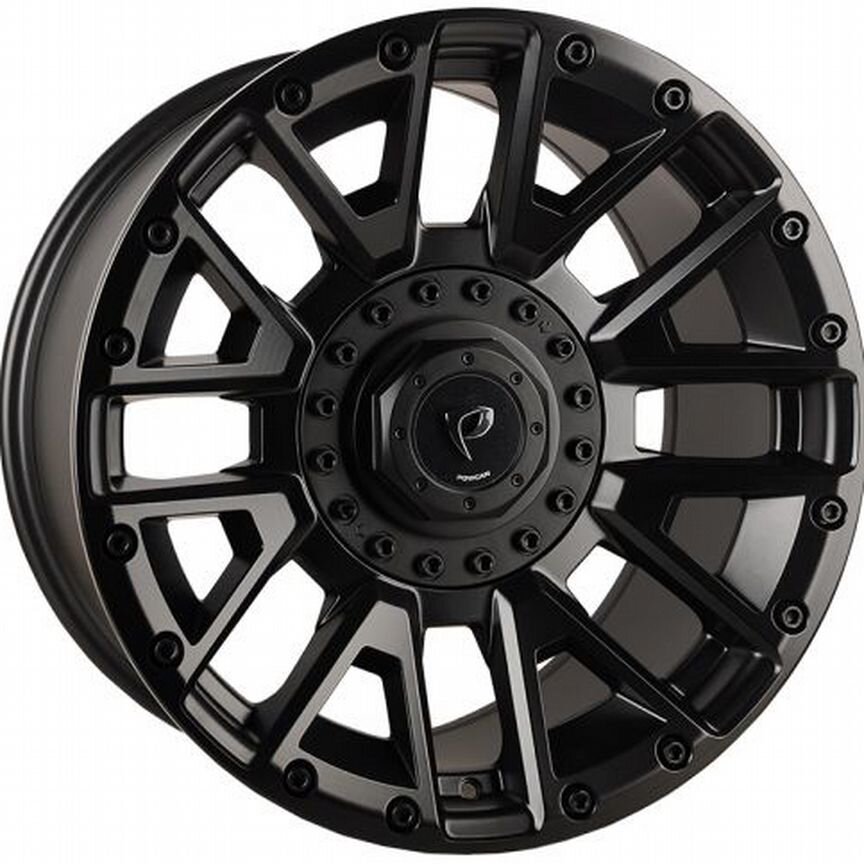 Powcan 5821 : 10x20 5*127 Et:0 Dia:77,8 Black Matt