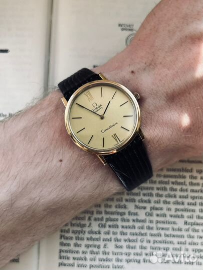 Швейцарские часы Omega Constellation винтаж