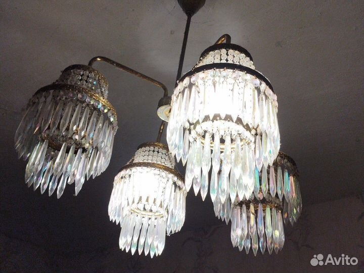 Люстра хрустальная чехия bohemia