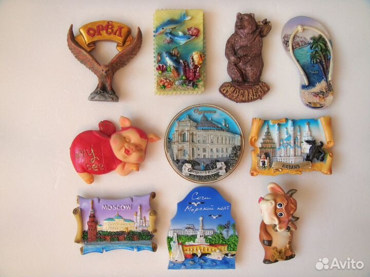 Магниты сувенирные