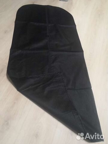 Кофр (чехол) 130/60 для одежды чёрный