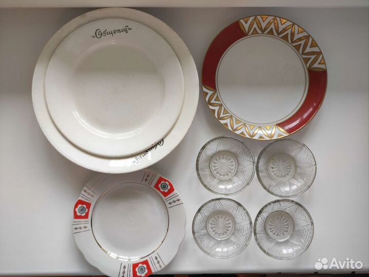Тарелки на добор, розетки для варенья