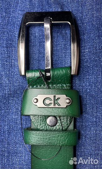 Ремень кожаный Calvin Klein