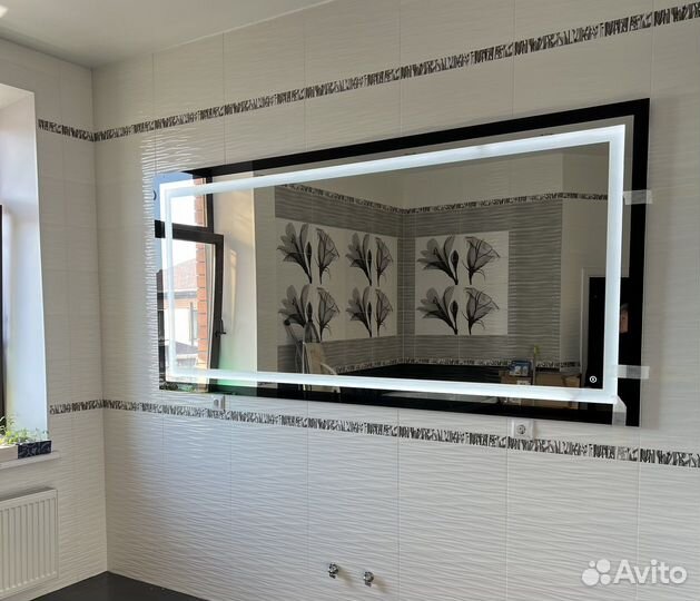 Изготовим зеркало с подсветкой