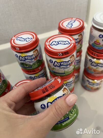 Пюре овощное и мясное