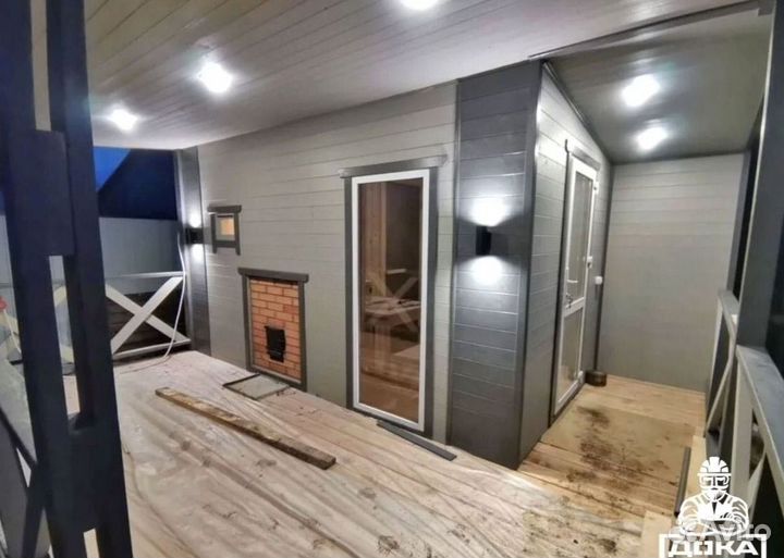 Функциональная баня под ключ