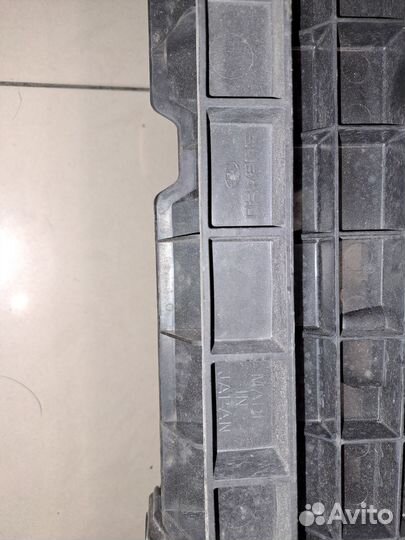 Защита переднего бампера Субару Форестер SJ 2014г