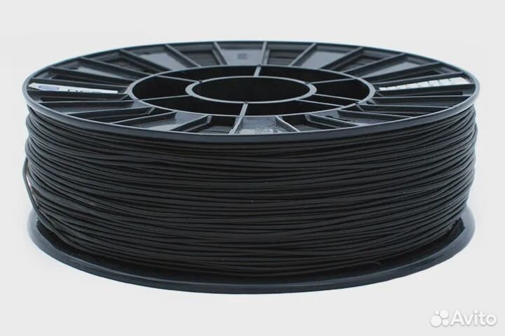 Rubber пластик REC чёрный 1.75-2.85 мм 750 г 2,85