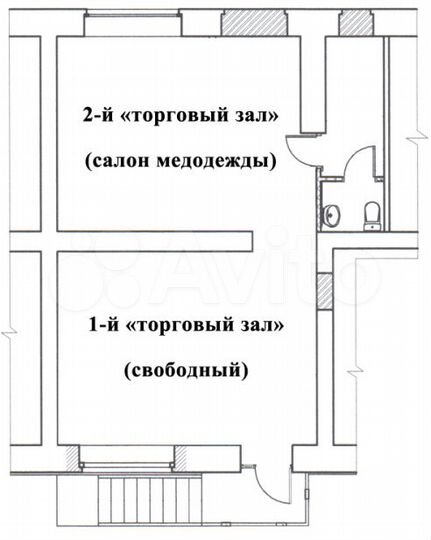 Торговая площадь, 30 м²