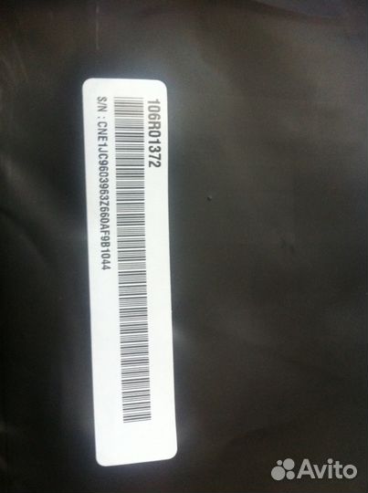 Оригинальный картридж Xerox 106R01372