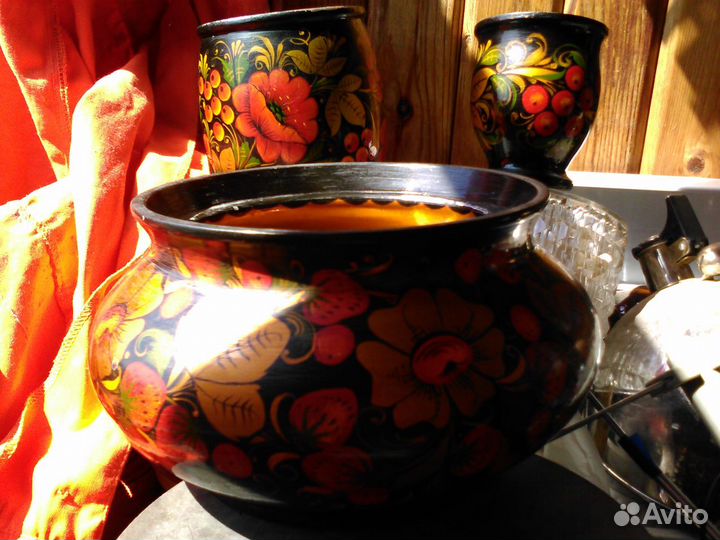 Блюда Роспись Хохлома