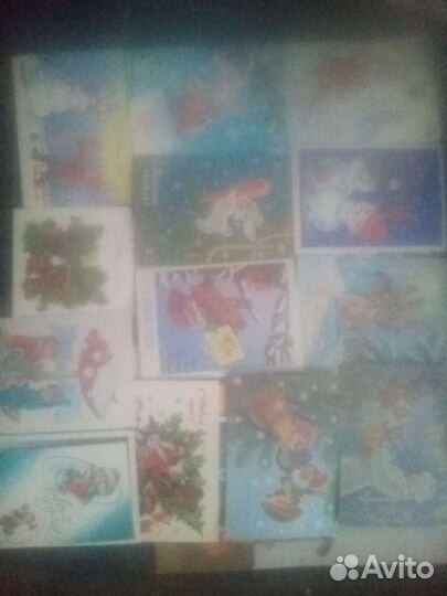 Открытки новый год СССР и другие