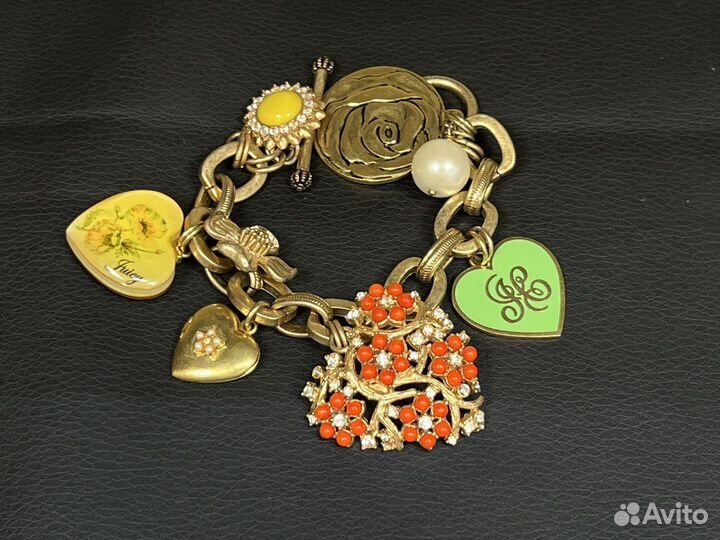 Браслет женский Juicy Royal Couture с подвесами