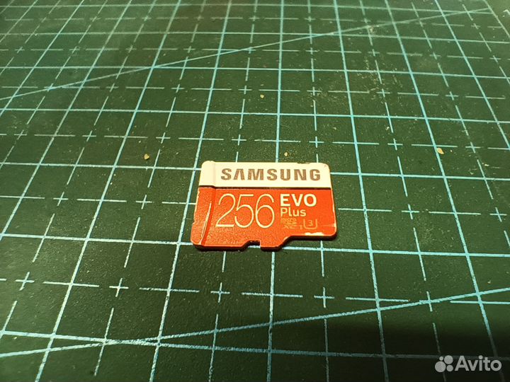 Карта памяти Samsung EVO Plus microsdxc 256 гб