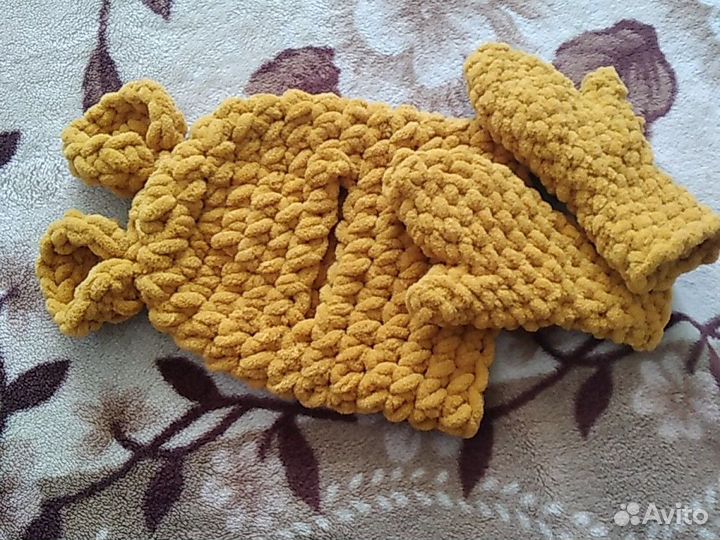 Балаклава с варежками