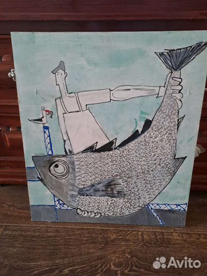 Картина,Цветы и фрукты,двп