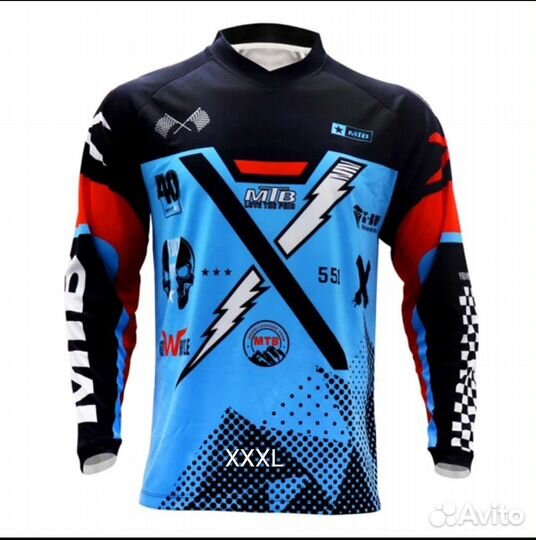 Джерси для мотокросса эндуро