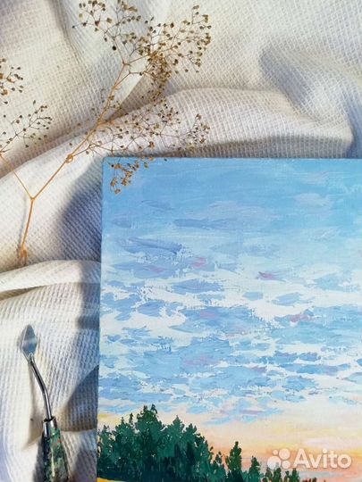 Пейзаж. Картина 30*30см