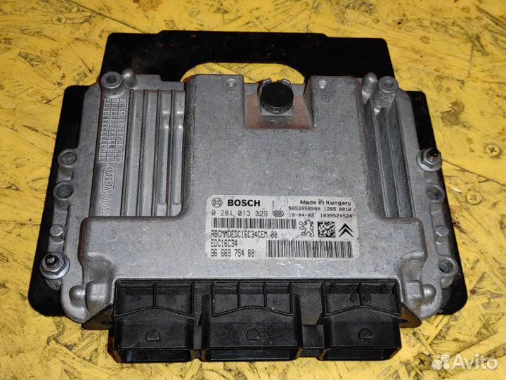 Блок управления двигателем для Peugeot Partner B9