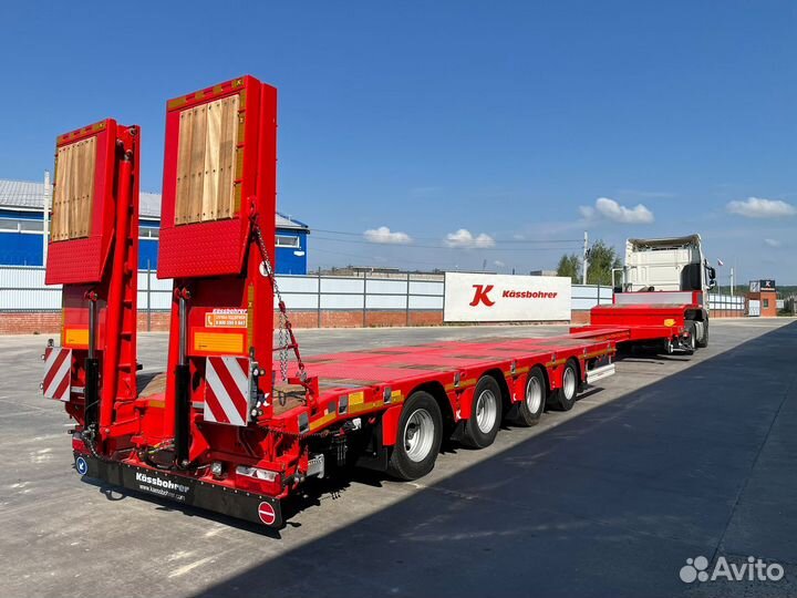 Полуприцеп трал (тяжеловоз) Kassbohrer LB4E, 2023
