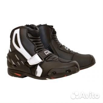 Мотоботы mcp amsterdam black/white