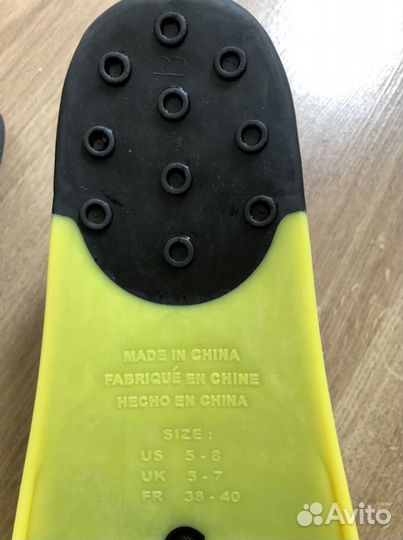 Ласты Intex 38-40 размер