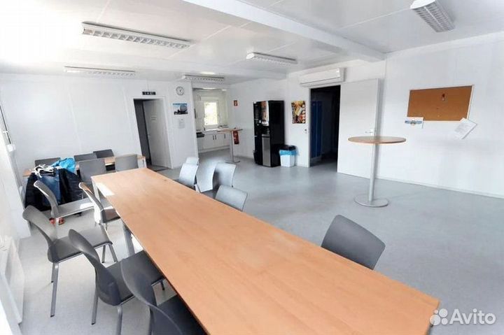 Модульное здание на 100 человек