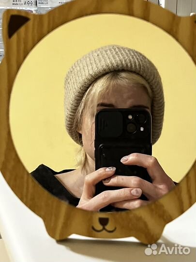 Шапка женская зимняя теплая