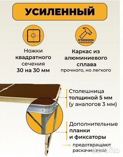 Стол походный