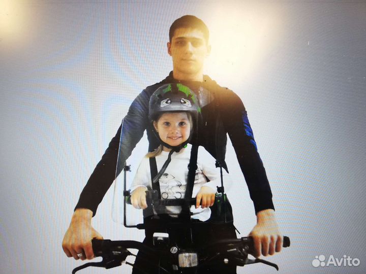 Детское кресло на велосипед