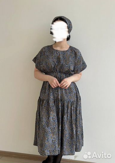 Домашние платья с косынкой