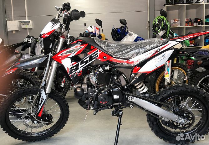 Питбайк BSE EX 125e 17/14 Max13 Green Pink Neon 1