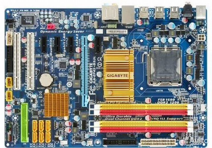 Материнские платы gigabyte s 775 DDR1-2