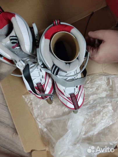 Новые роликовые коньки, женские 37-38 размер
