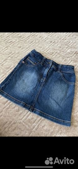 Джинсовая юбка