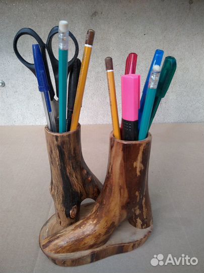 Подарочные подставки для ручек карандашей флешек