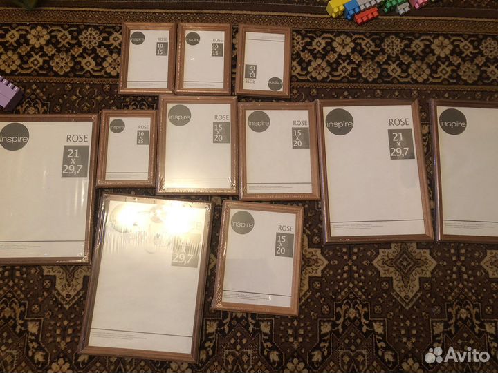 Деревянные рамки для фотографий новые