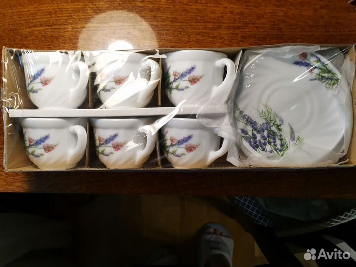 Сервиз чайный Лаванда 12 предметов