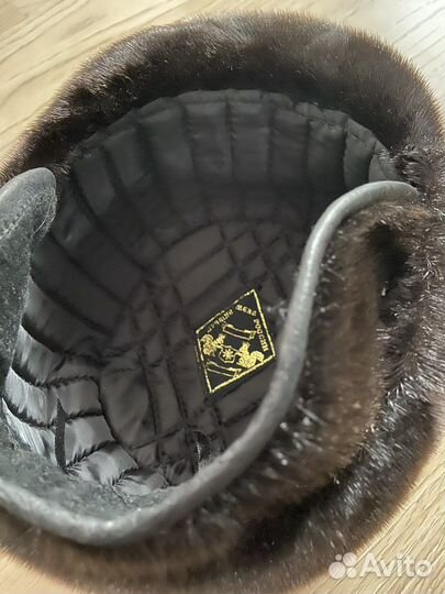 Шапка мужская из нерпы размер 59