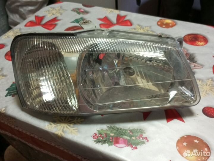Передние фары на hyundai accent