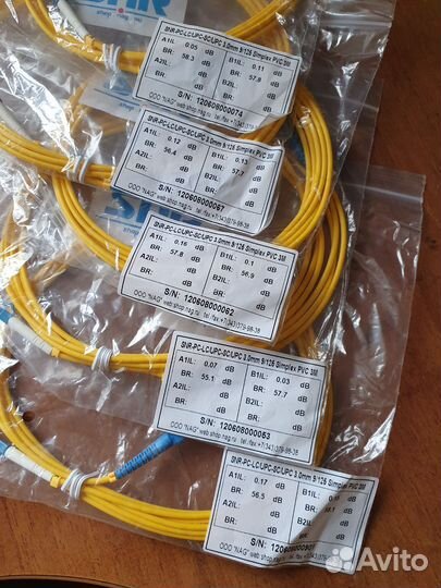 Оптический патч-корд SNR PC-LC/UPC-SC/UPC 3м 9/125