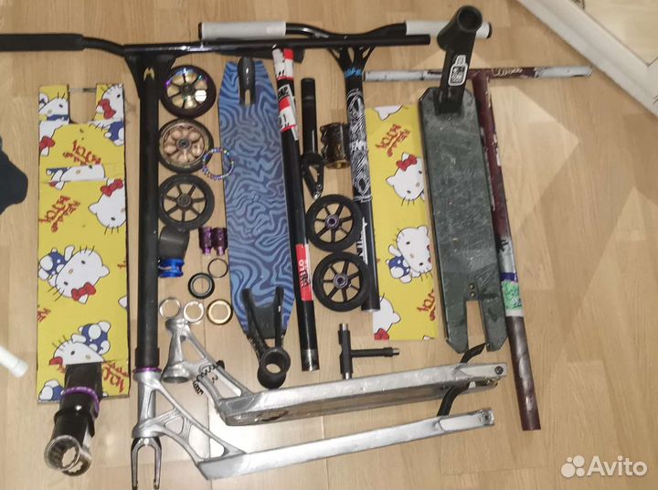 Детали для трюкового самоката