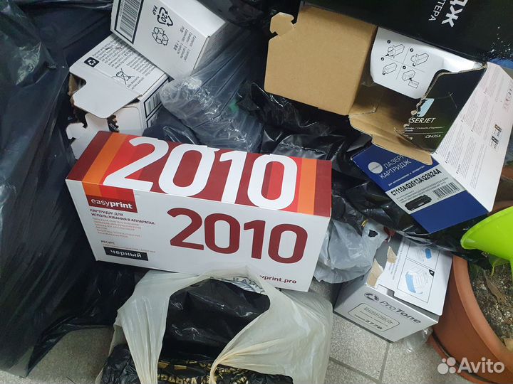 Картриджи для лазерных принтеров. Б/У