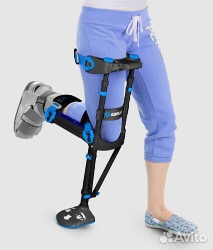 Костыли свободные руки в iwalk3.0