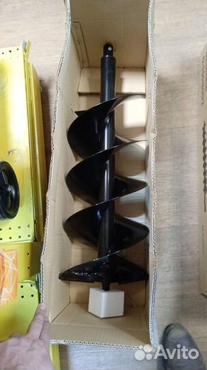 Шнек для мотобура для земли в ассортименте