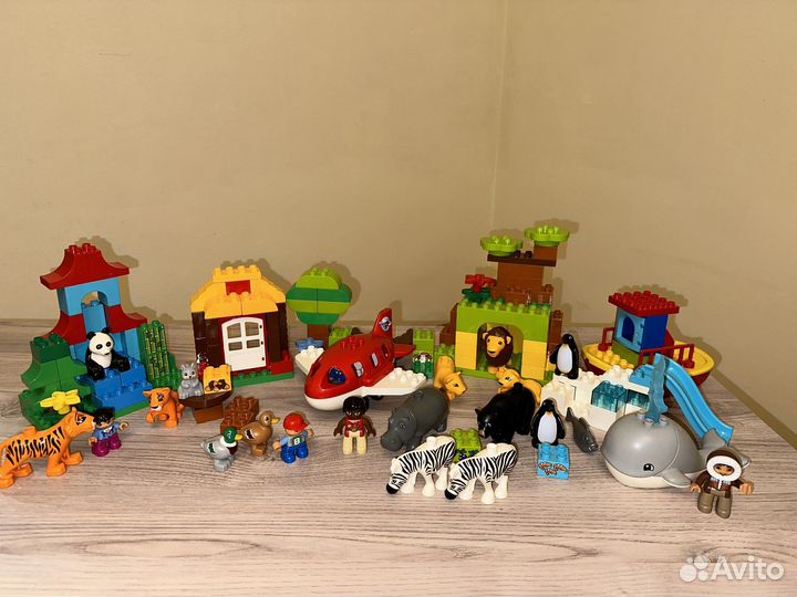 Lego duplo вокруг света