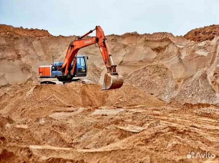 Песок речной мытый