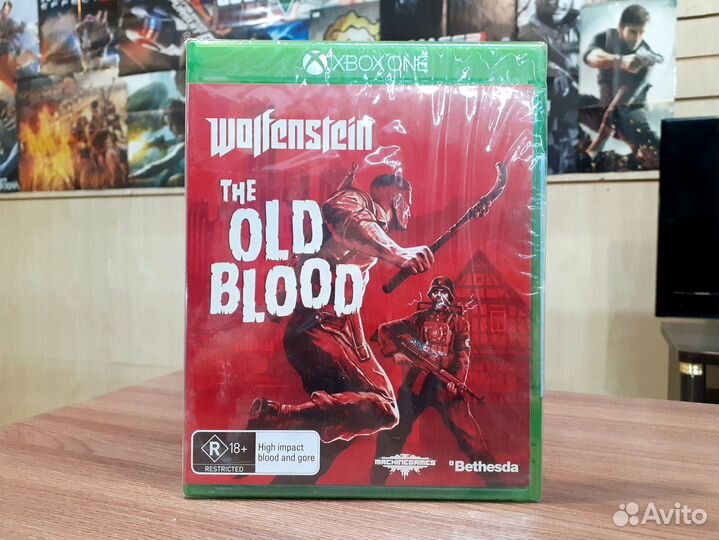 Wolfenstein The Old Blood (Xbox, новый, рус. суб.)